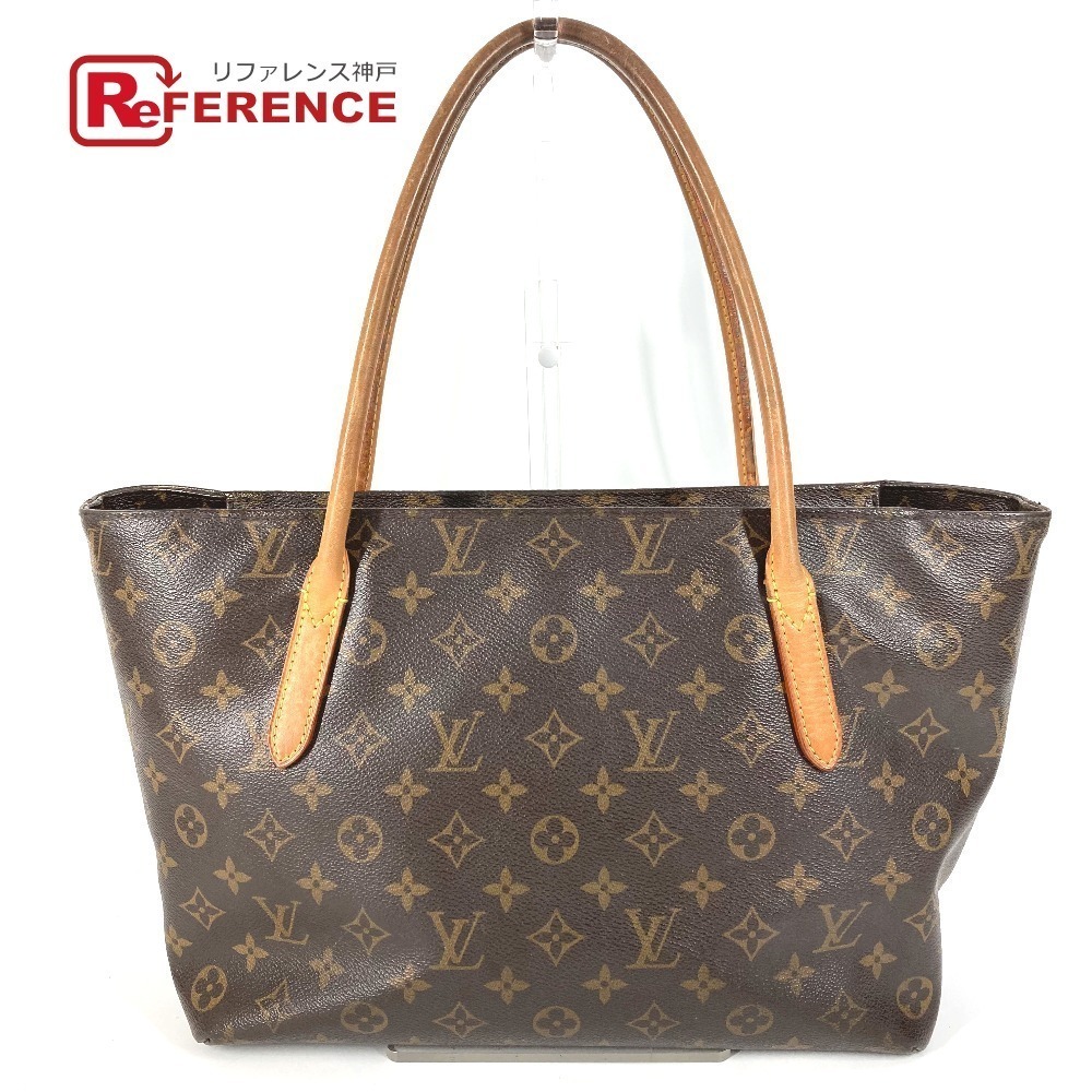 LOUIS VUITTON Monogram Raspail Tote Bag Shoulder Canvas Brown